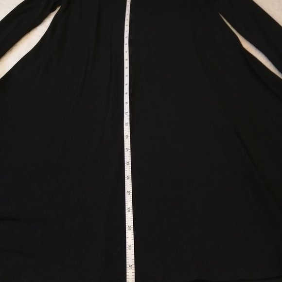 Old Navy flowy black midi dress - Picture 3 of 7
